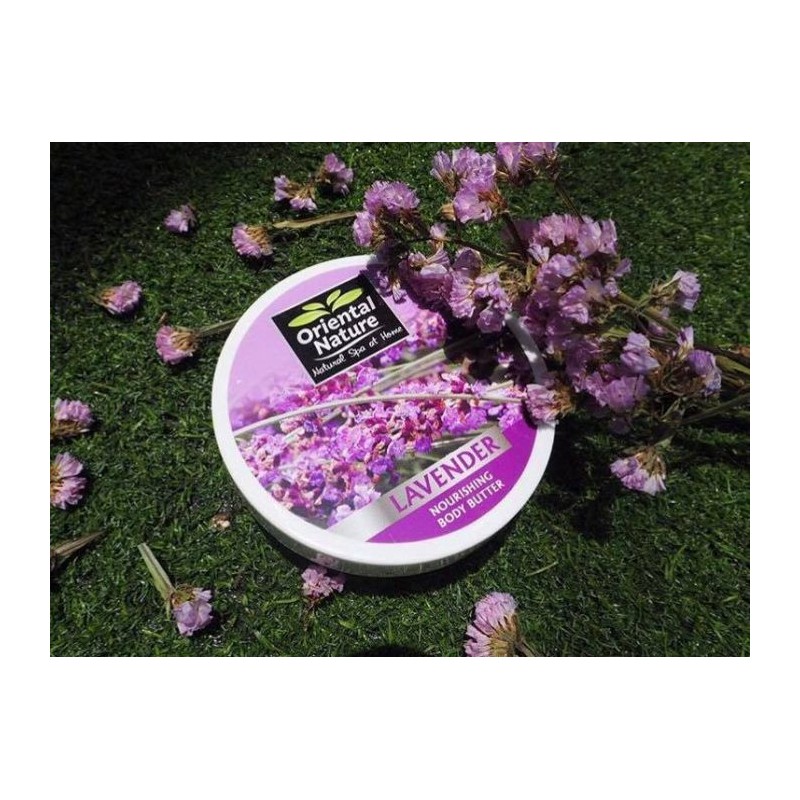 Nourishing body butter lavender 250g By Oriental Nature